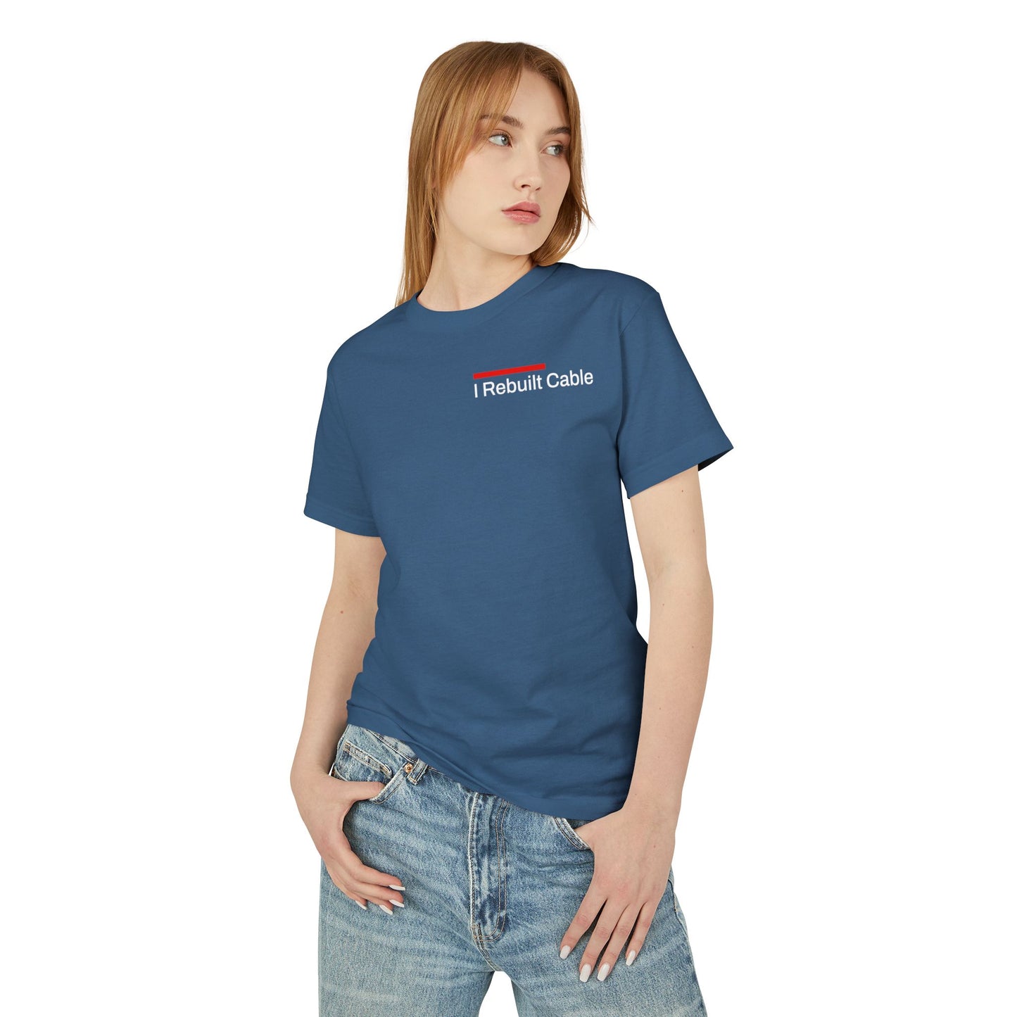 I Rebuilt Cable T-Shirt — “8 apps. Same shows. More ads.” Statement Tee for Streaming Fans