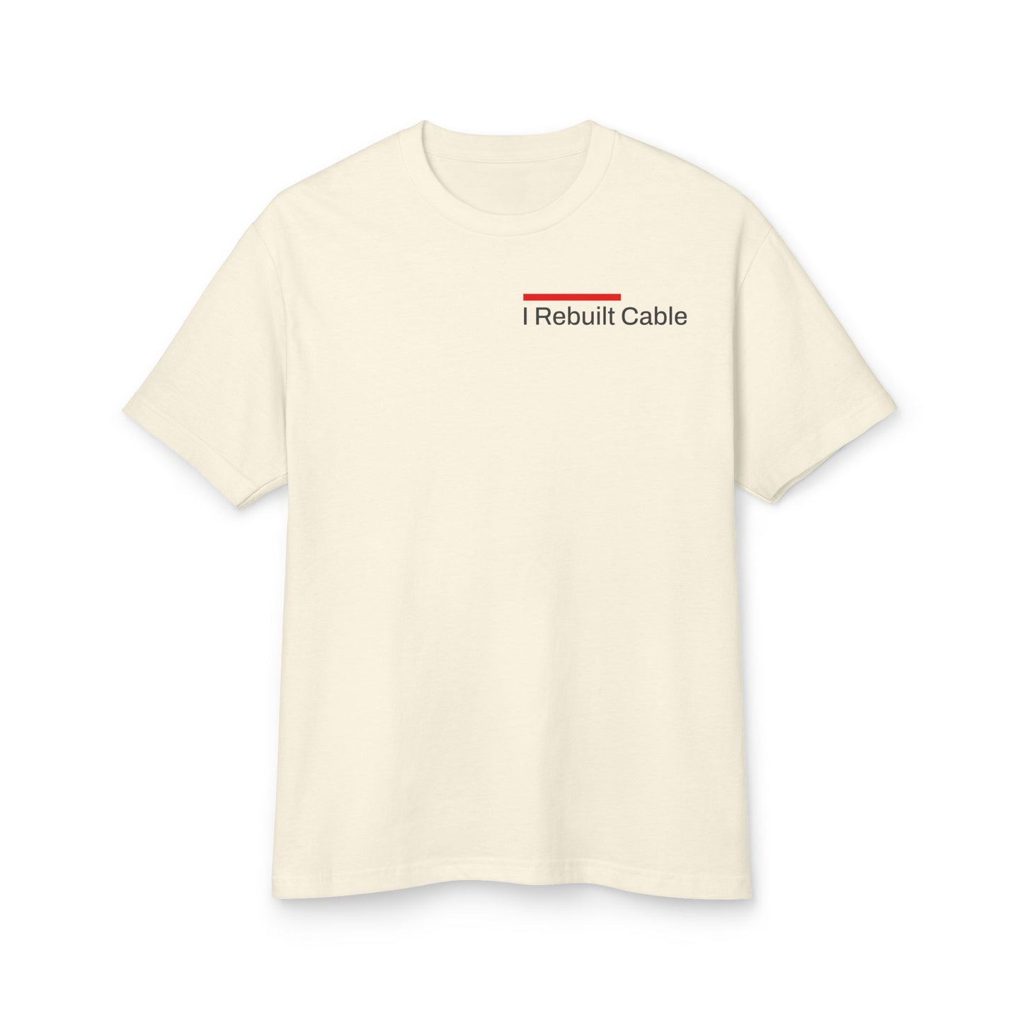 I Rebuilt Cable T-Shirt — “8 apps. Same shows. More ads.” Statement Tee for Streaming Fans