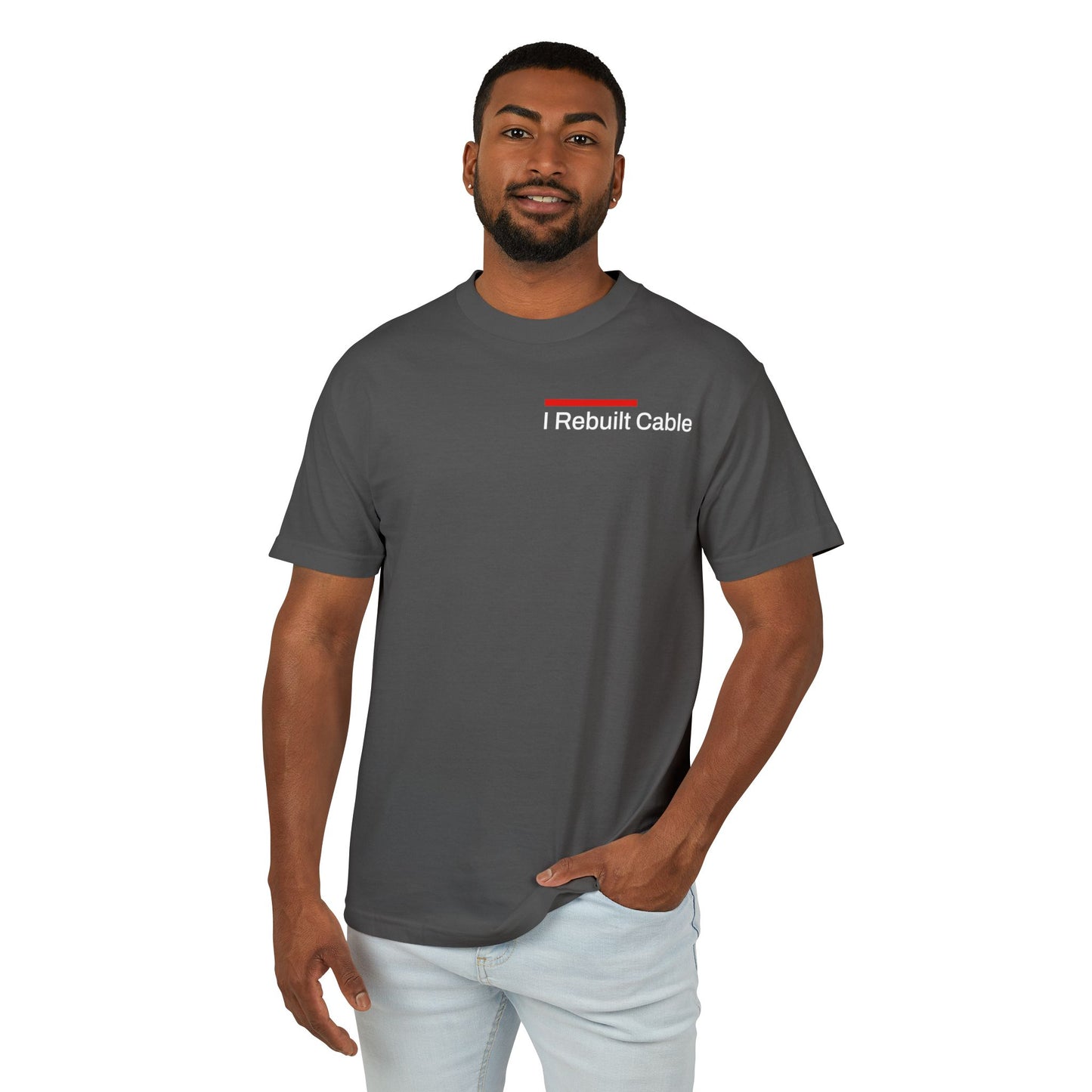 I Rebuilt Cable T-Shirt — “8 apps. Same shows. More ads.” Statement Tee for Streaming Fans