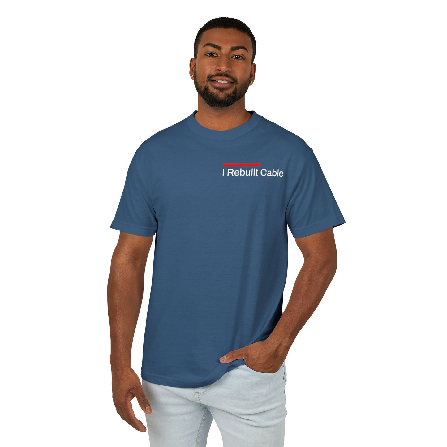 I Rebuilt Cable T-Shirt — “8 apps. Same shows. More ads.” Statement Tee for Streaming Fans